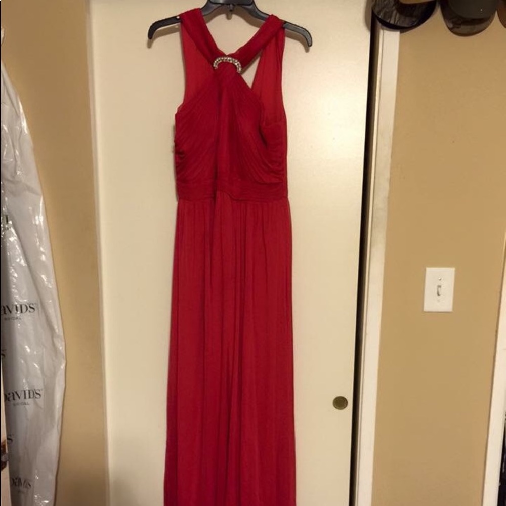 Beautiful red formal gown